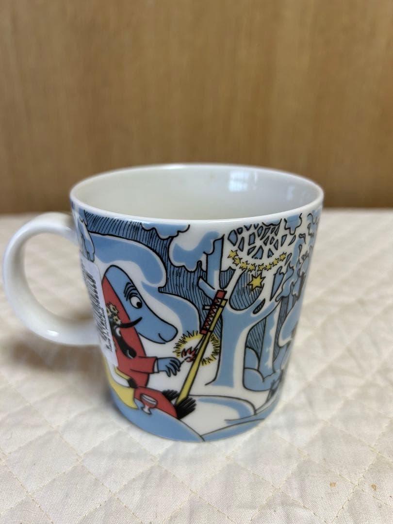 新品未使用 レア アラビア ムーミンマグカップ 2000年