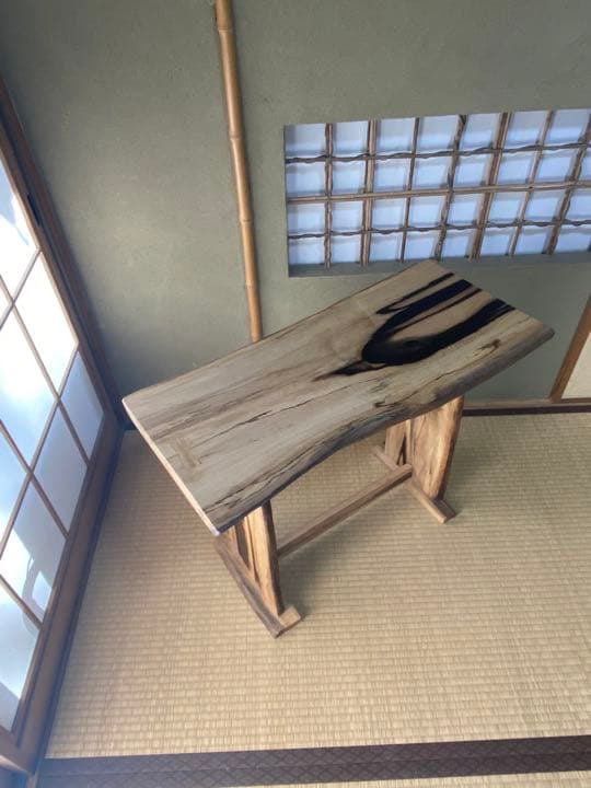 黒柿のサイドテーブル^_^花台