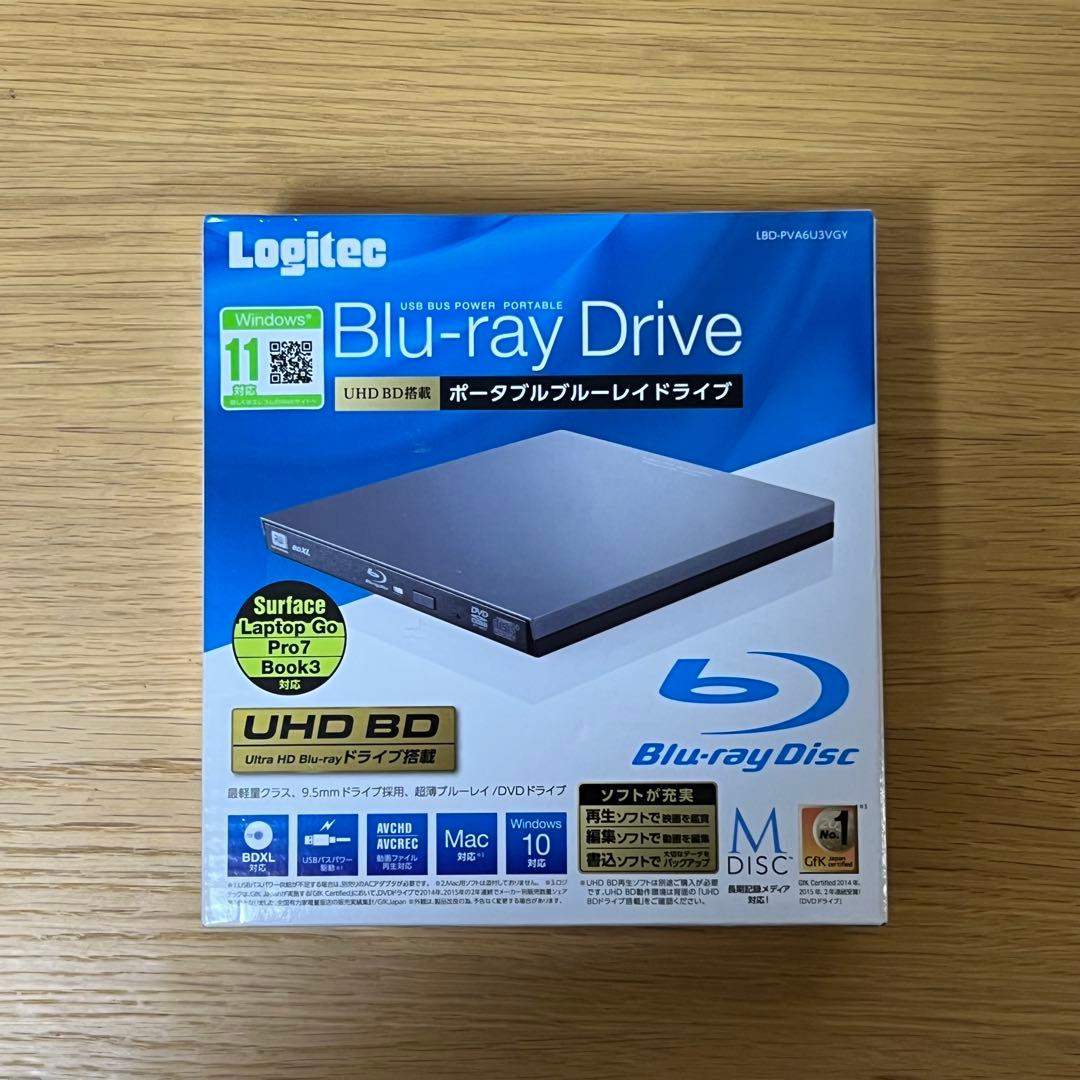 Logitec ポータブルブルーレイドライブ