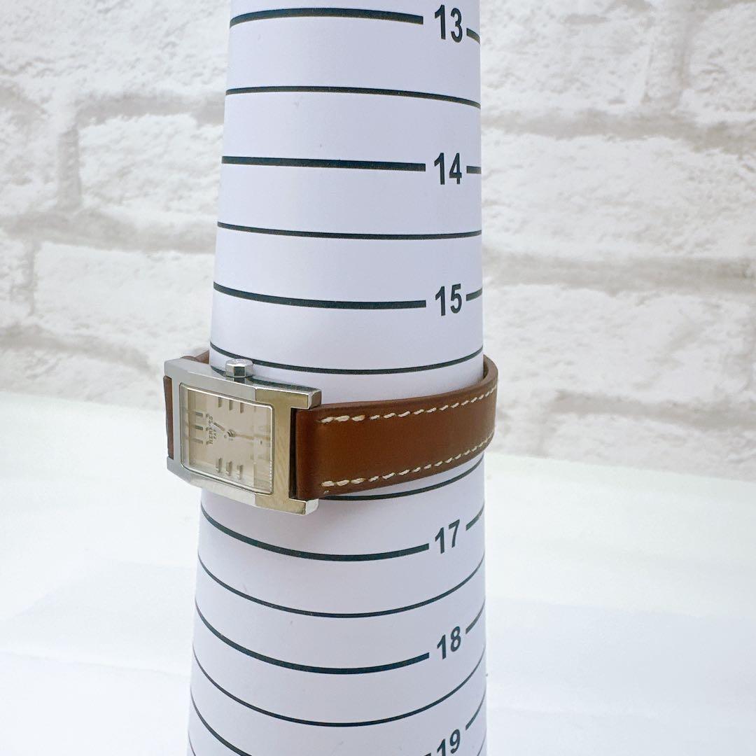 MT様へ　新品電池 HERMES エルメス 腕時計 タンデム 純正ベルト レザー