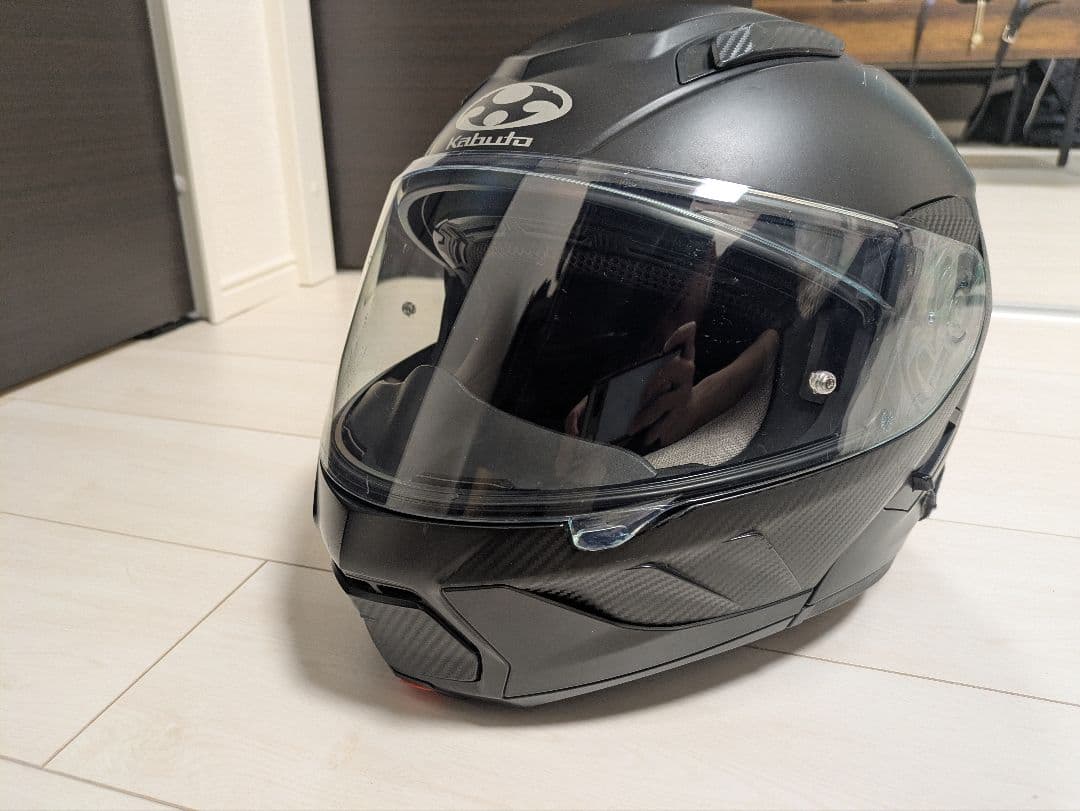 【✿さん専用】OGKカブト　システムヘルメット Ryuki Mサイズ　ブラック