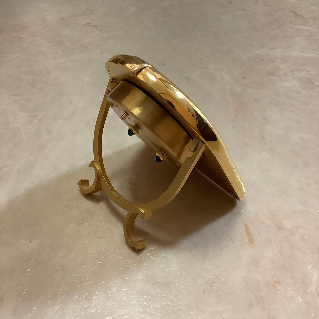【ヴィンテージ・レア美品】Cartier テーブルクロック 置時計