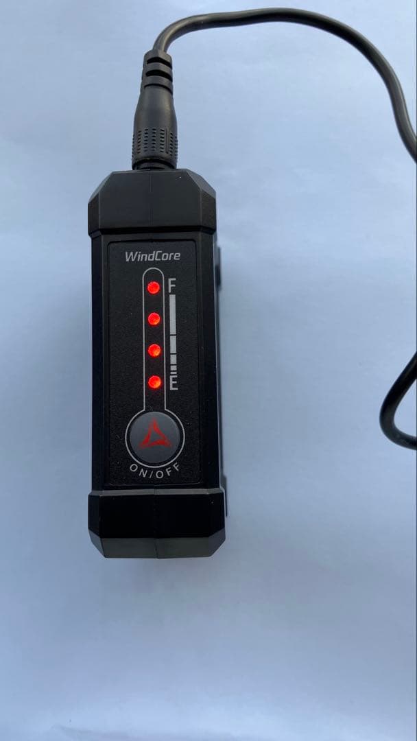 ワークマン ウィンドコアヒーターミドルインナー バッテリー付