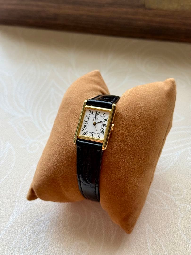 時計 SEIKO TANK 2C21-5110 VINTAGE 80s