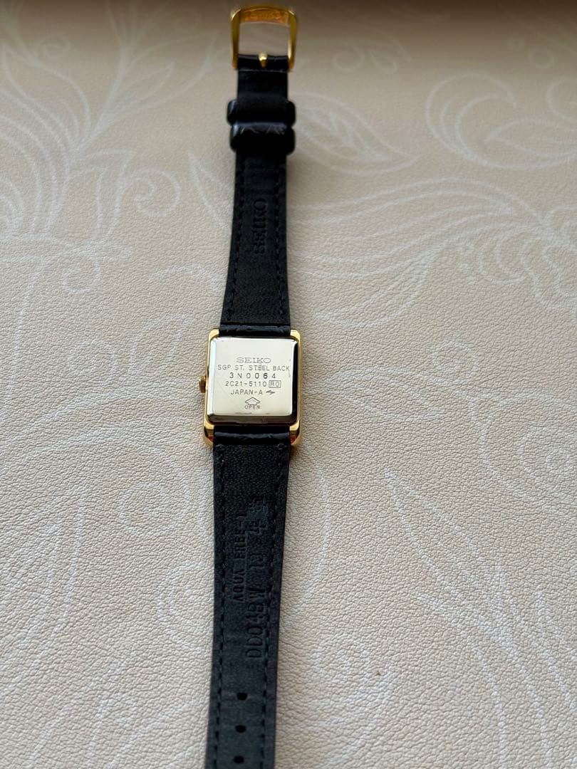 時計 SEIKO TANK 2C21-5110 VINTAGE 80s