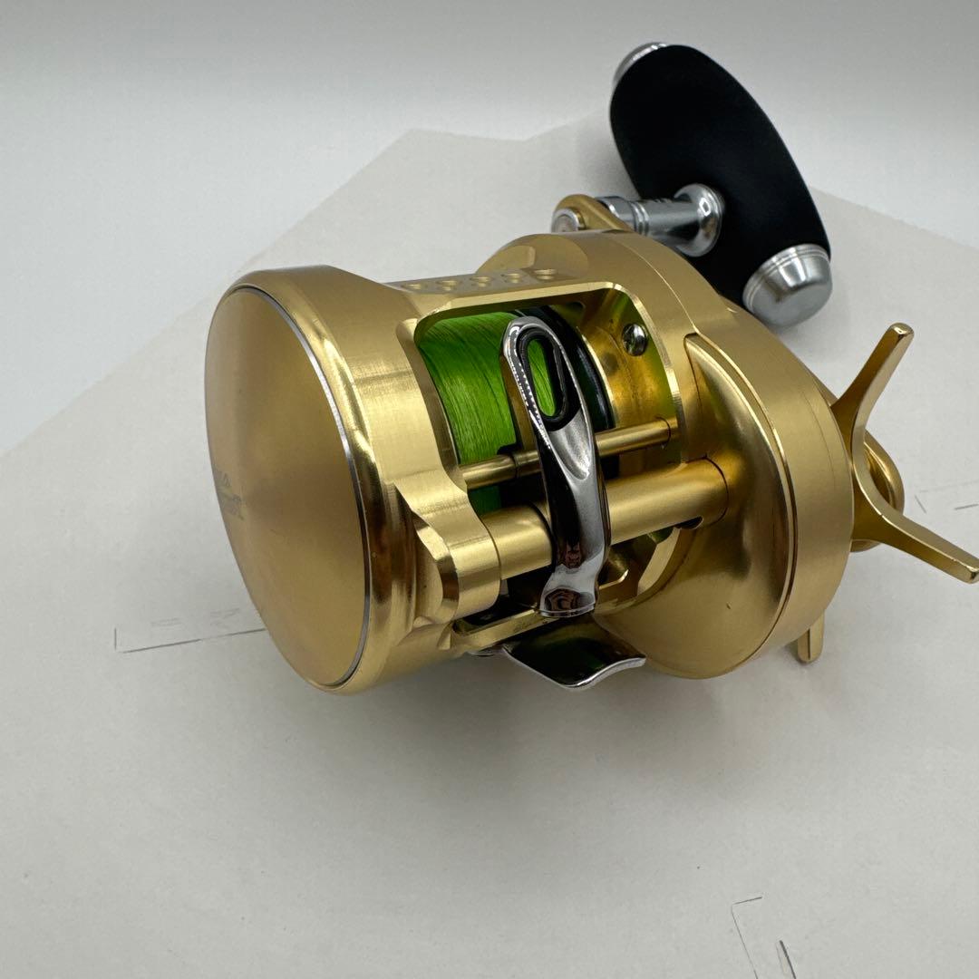 【美品・即使用可】15オシアコンクエスト301HG PE600m ハンドル交換済