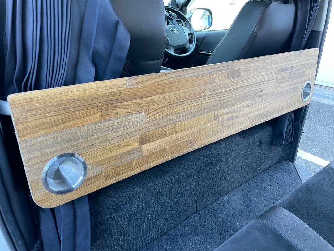 在庫有り！ハイエース後席用テーブル lot59車中泊