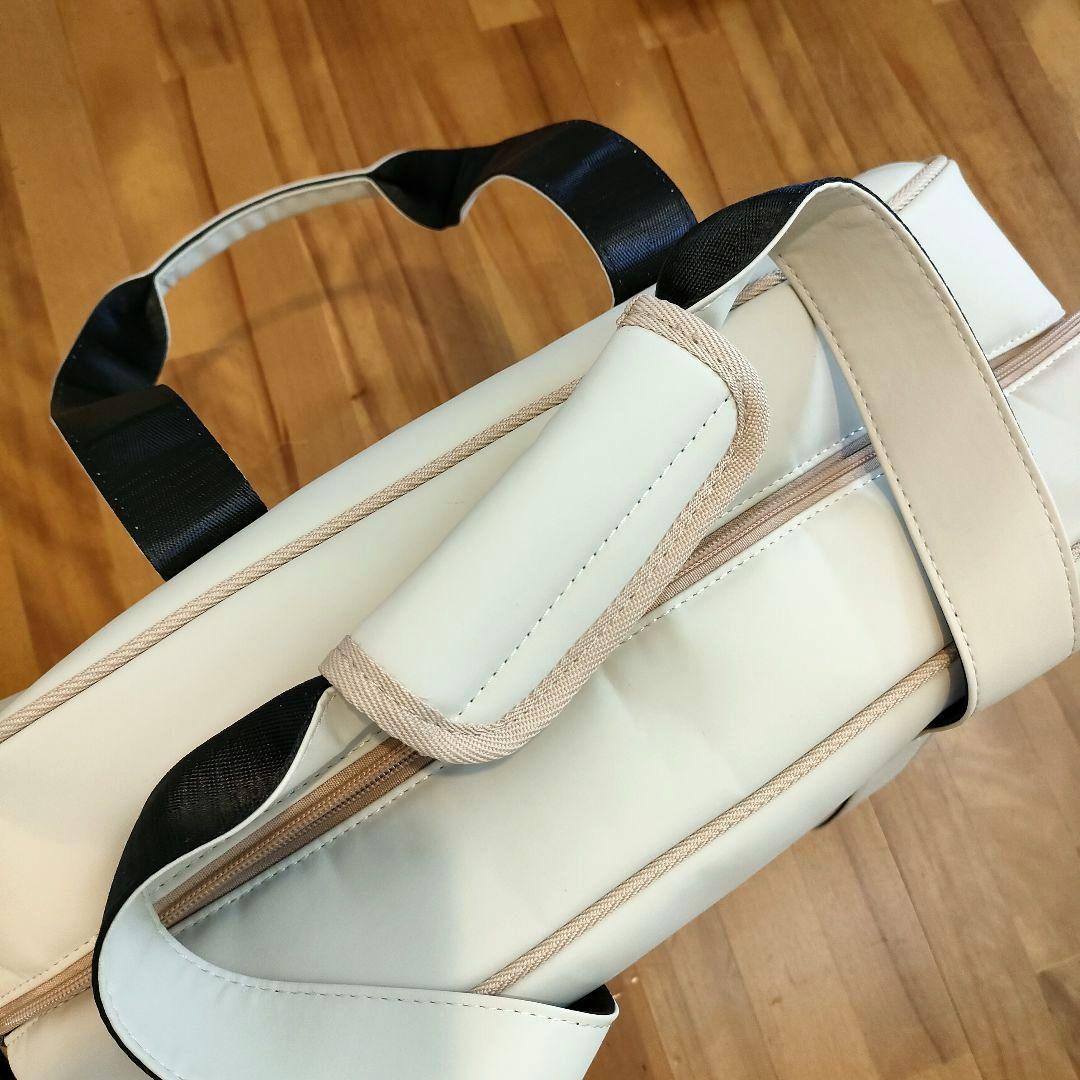 未使用 プーマゴルフ ベーシックボストンバッグクリーム/カーキ2024年製