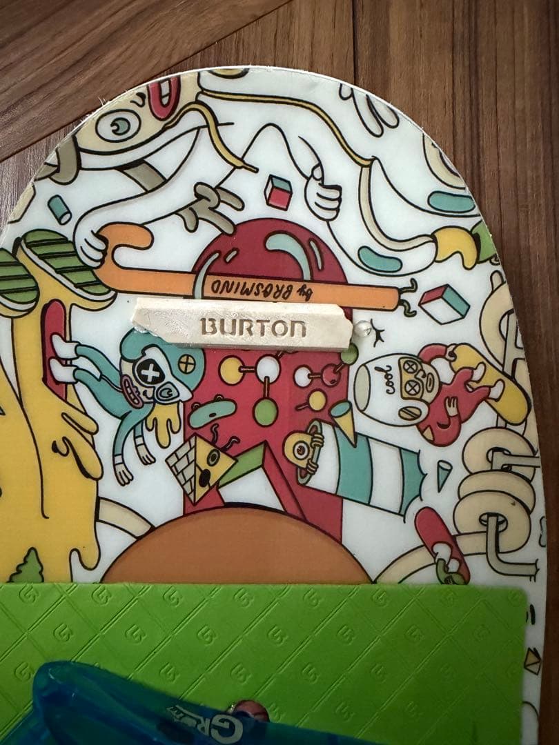 Burton スノーボードビンディング 4グラフィックデザイン