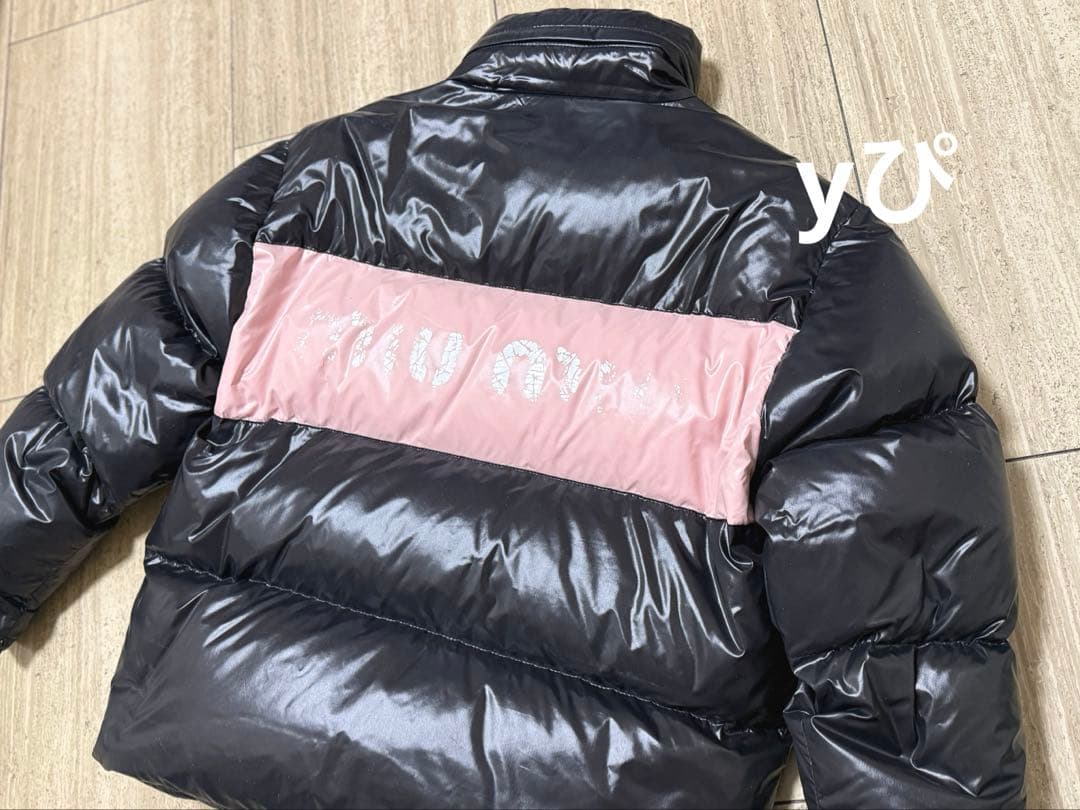 MIUMIU 正規品 バックロゴフード付きダウン