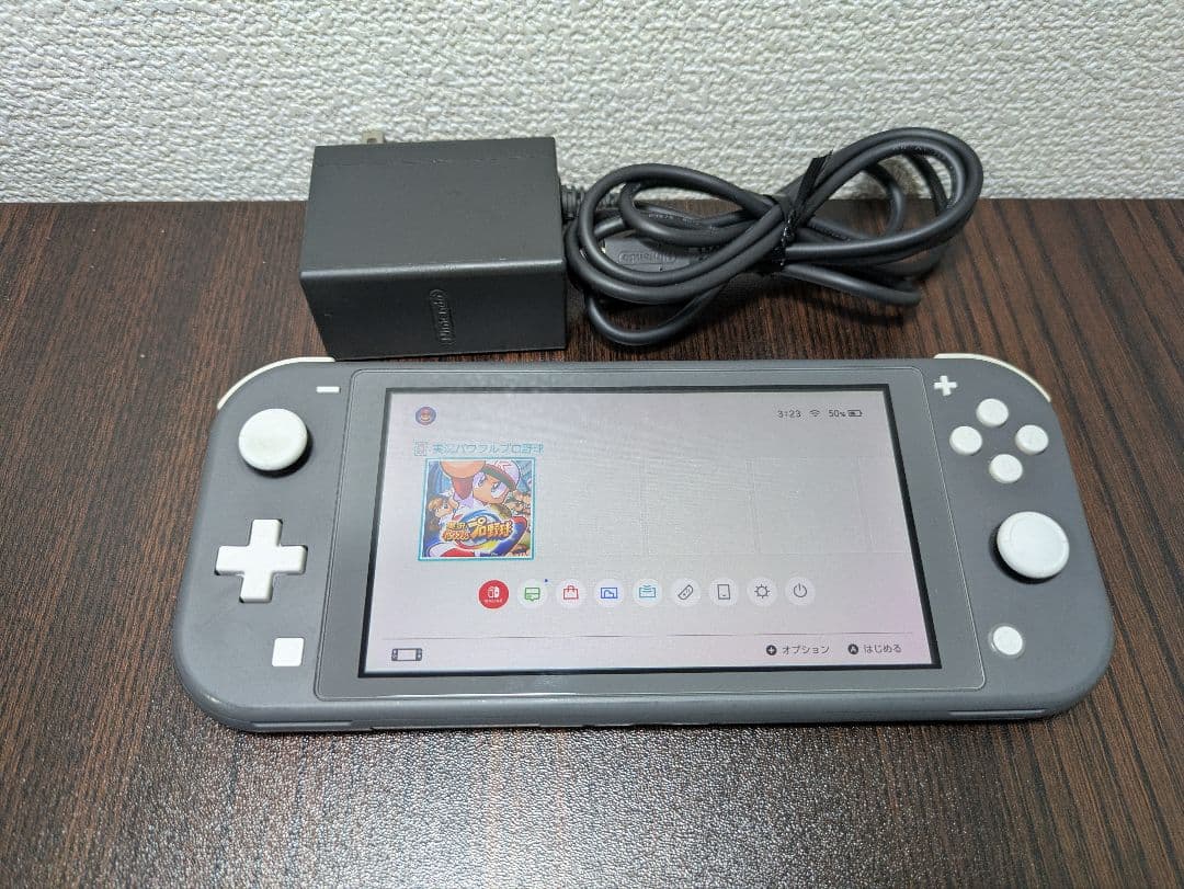 Nintendo Switch Lite グレー ACアダプター付き