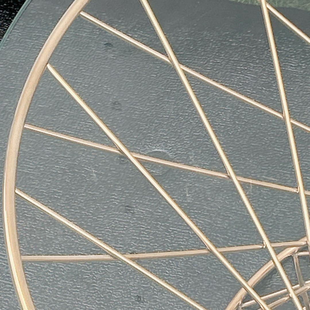 【美品 】フランフラン マーリアコーヒーテーブル ゴールド ガラス天板 円型