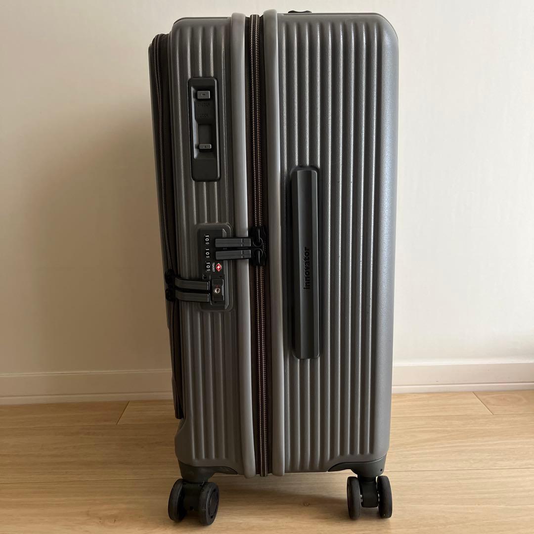イノベーター　スーツケース　チャコールグレー
