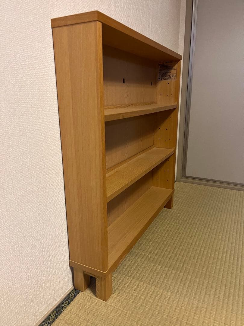 無印良品　薄型　本棚　ラック　廃盤品　美品