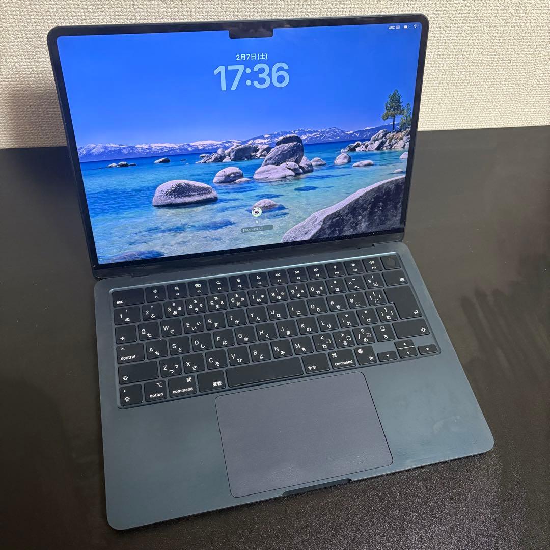 MacBook Air 13インチM2 ミッドナイト 8GB 256GB