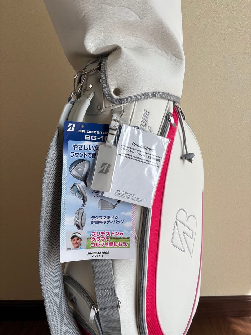 ayuchi BRIDGESTONE BG-100L ピンクキャディバッグ