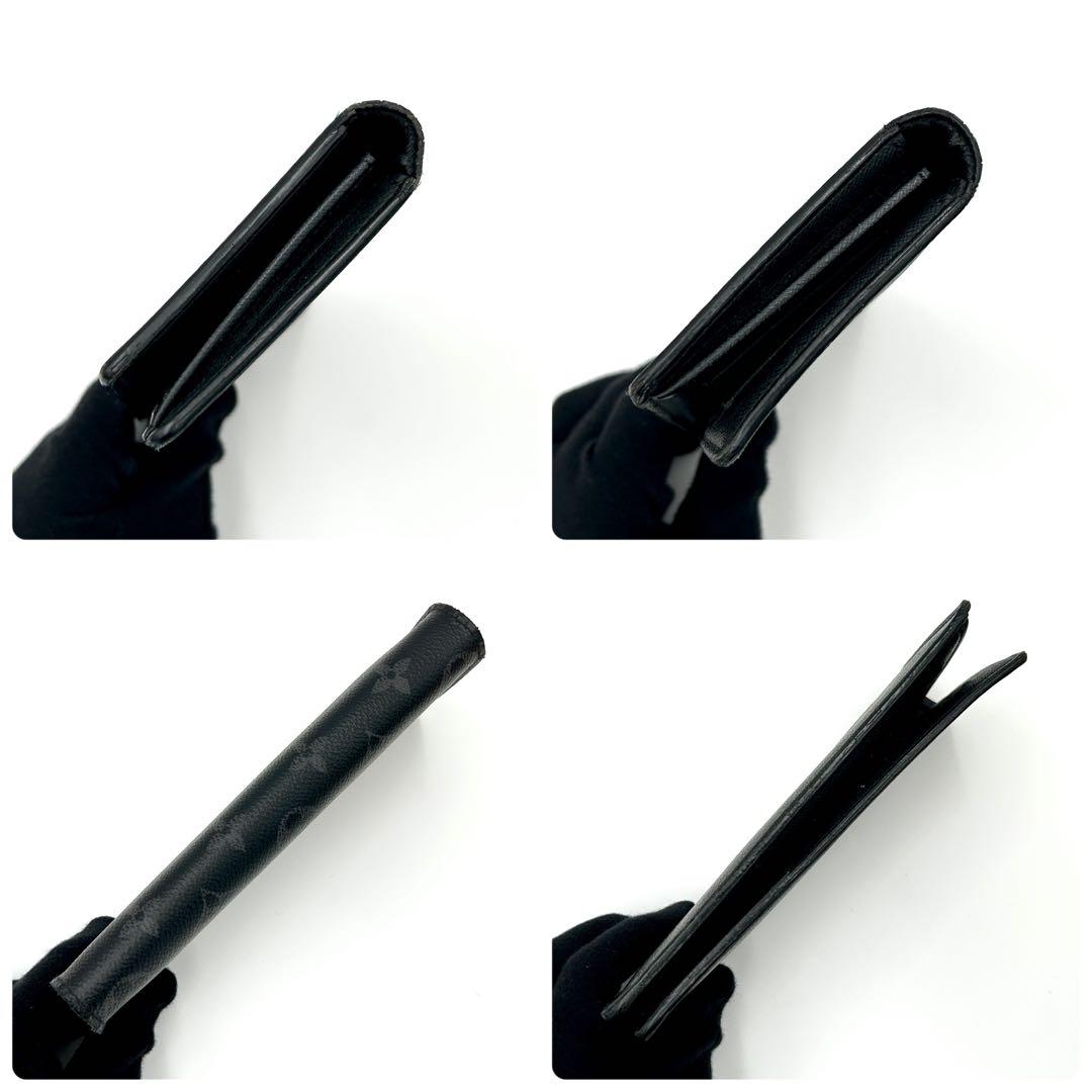 【美品】ルイヴィトン モノグラム エクリプス ポルトフォイユブラザ メンズ