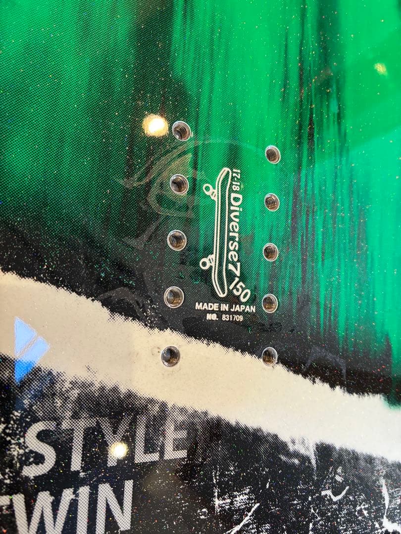 スノーボード rice28 17-18 diverse7 150