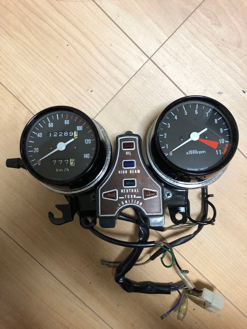 cm250 400 メーター　ホーク　バブ　cb400four