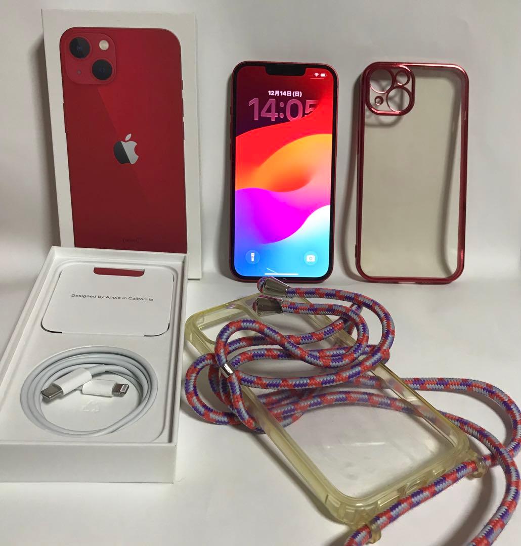 iPhone13 128G レッド