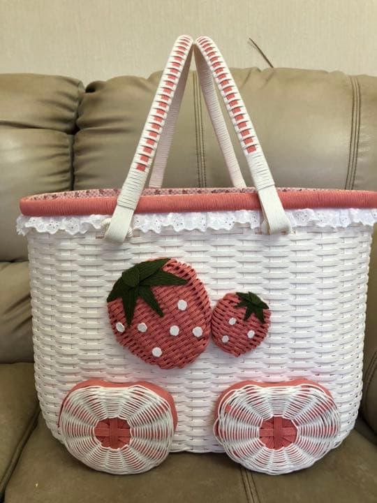 ゆづたん様　オーダーカゴ完成品