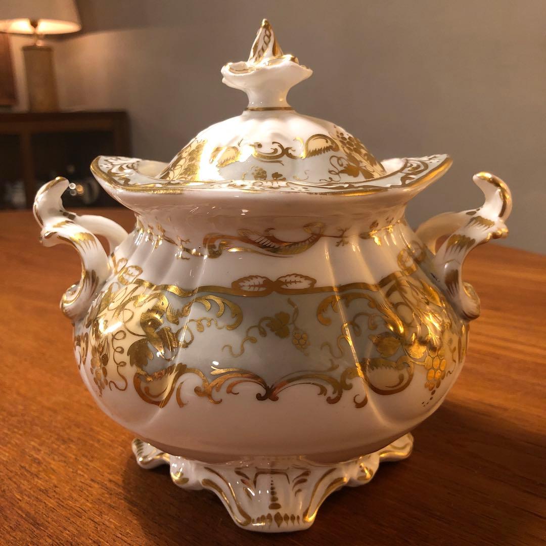 アンティークビスケットジャー