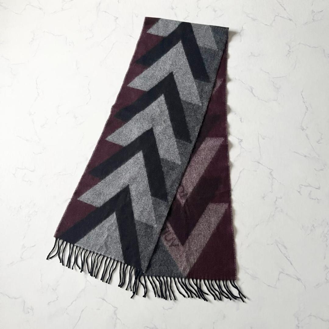 ルイヴィトン エシャルプ アンフィニットV カシミヤ混 マフラー マルチカラー