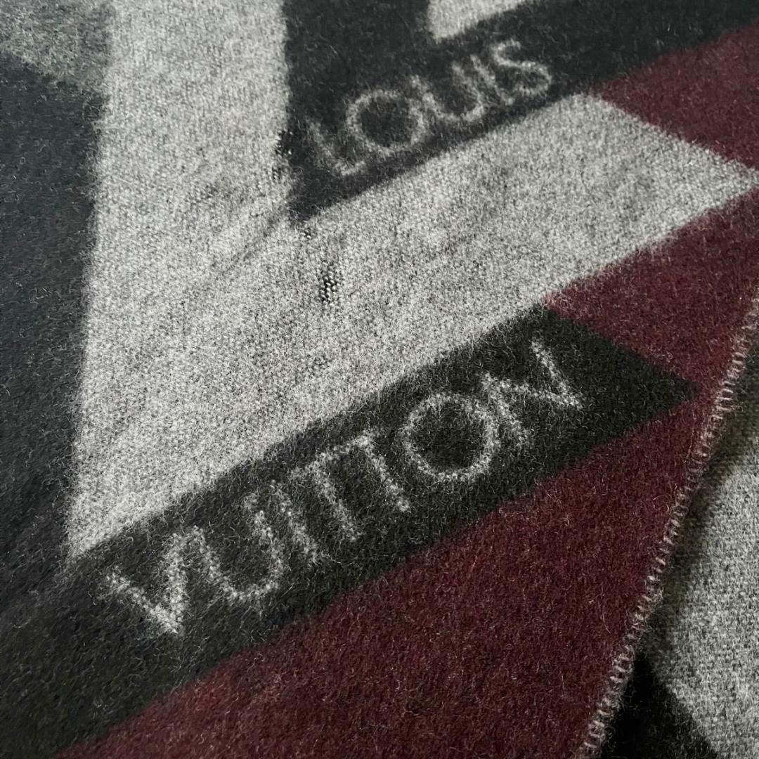 ルイヴィトン エシャルプ アンフィニットV カシミヤ混 マフラー マルチカラー