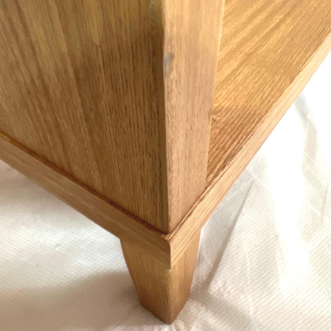 無印良品・MUJI・木製オープンラック 2列2段・横幅100cm