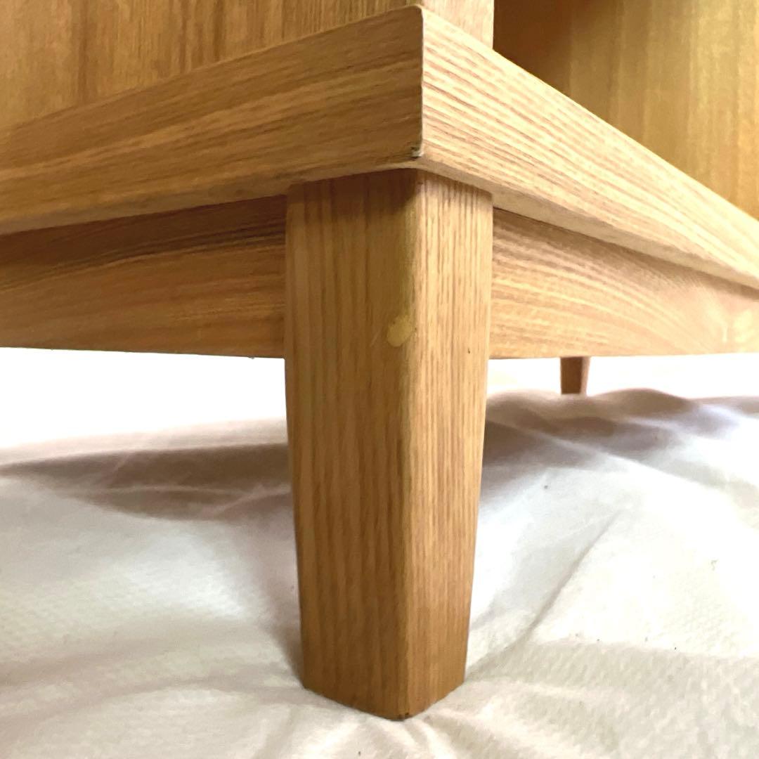 無印良品・MUJI・木製オープンラック 2列2段・横幅100cm