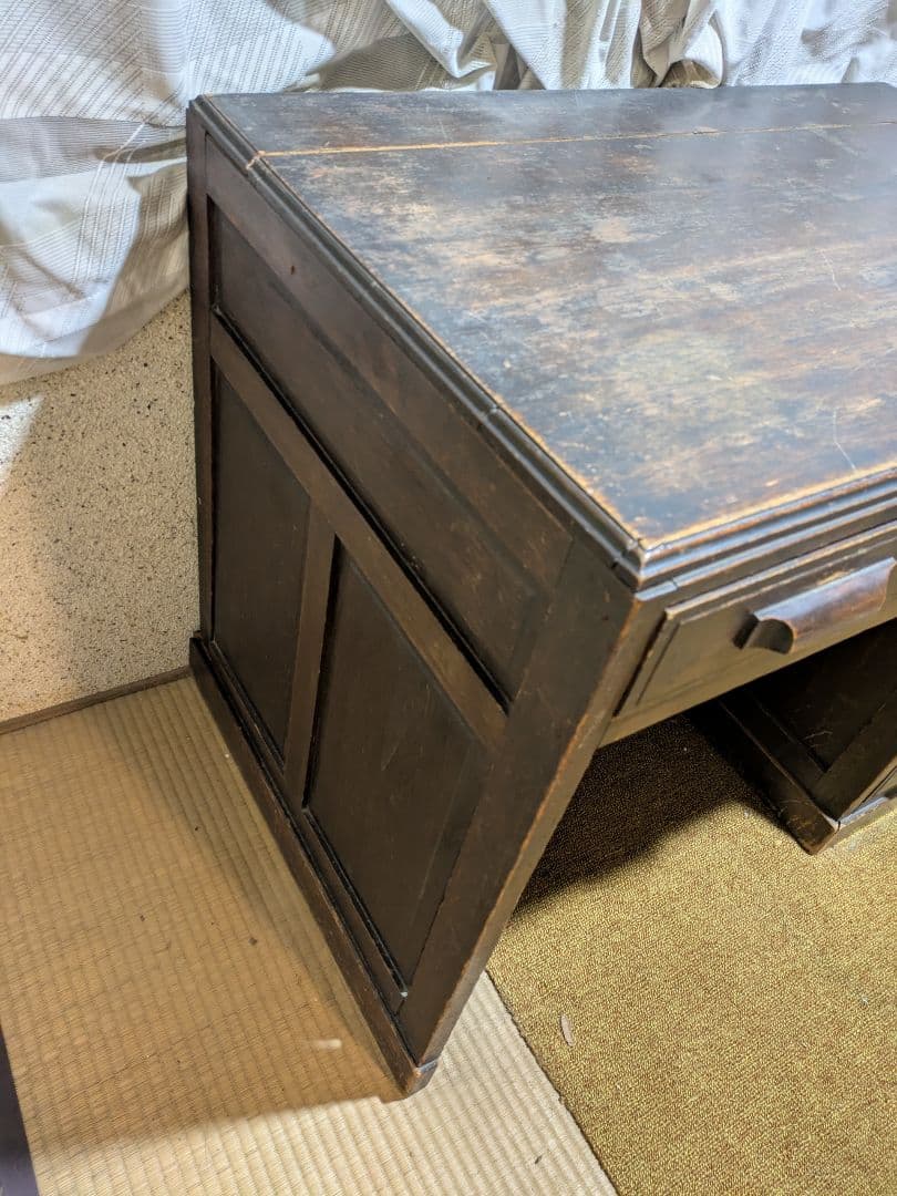 【大正時代以前】学習机 古道具 戦前 レトロ ビンテージ アンティーク 文机