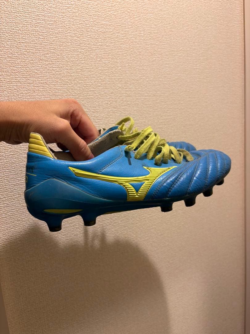 Mizuno モレリアネオ　青/黄