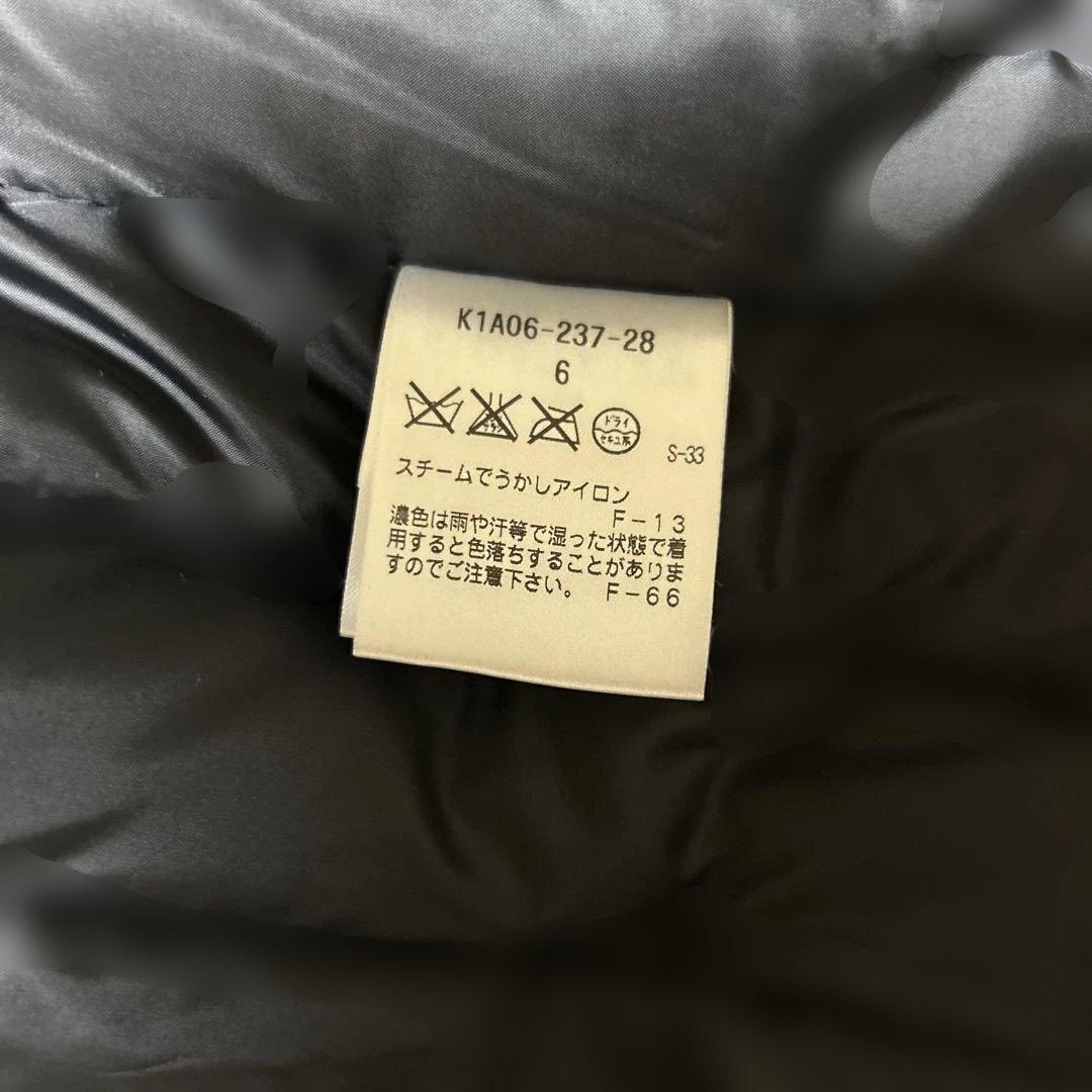 Paul Stuartポールスチュアート ネイビー　ダウン入り　チェスターコート