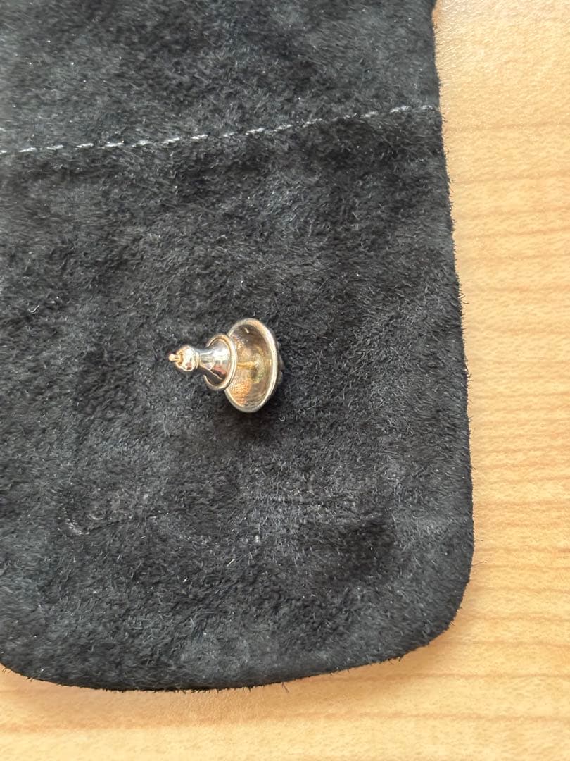 クロムハーツ クロスボールスタッドピアス　インボイス原本あり！