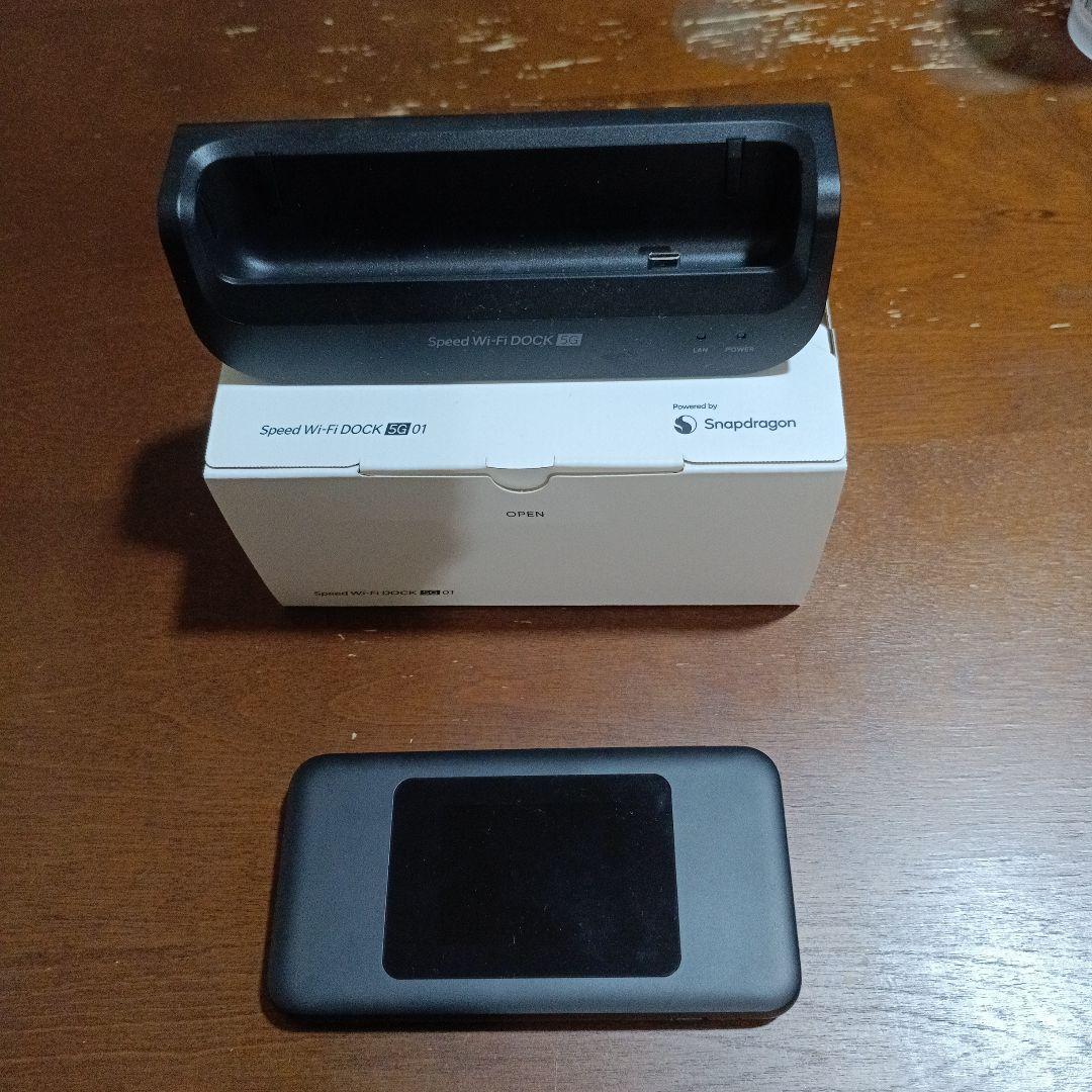 Speed Wi-Fi Pocket DOCK 5G 01 モバイルルーター