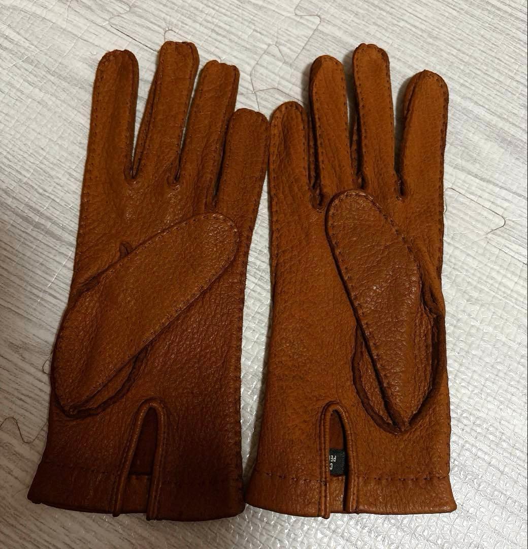 新品 CAUSSE GANTIER ペッカリー 手 袋グローブ CORK