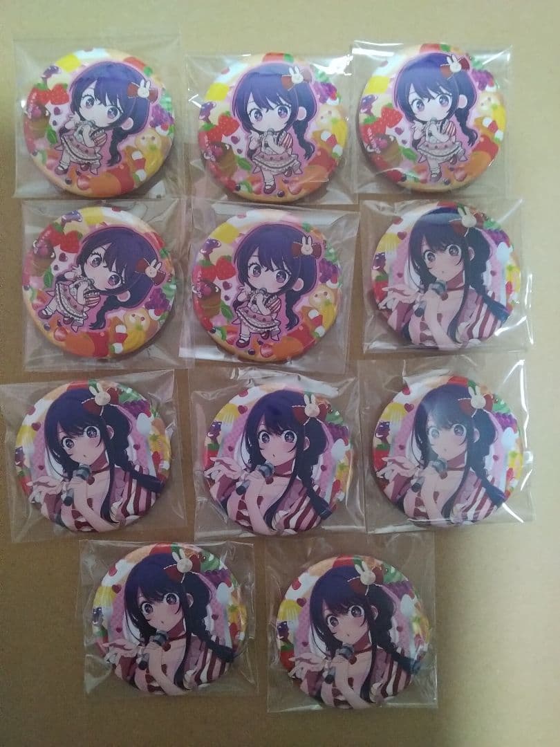 星野アイ　B小町　スイーツパラダイス　スイパラ　缶バッジ　推しの子