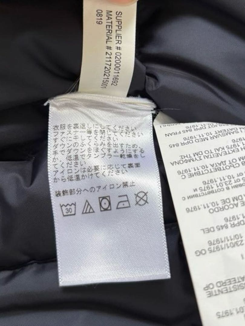 【美品✨】ポロラルフローレン　ダウンベスト　フード　レザー　ポニー刺繍　ネイビー