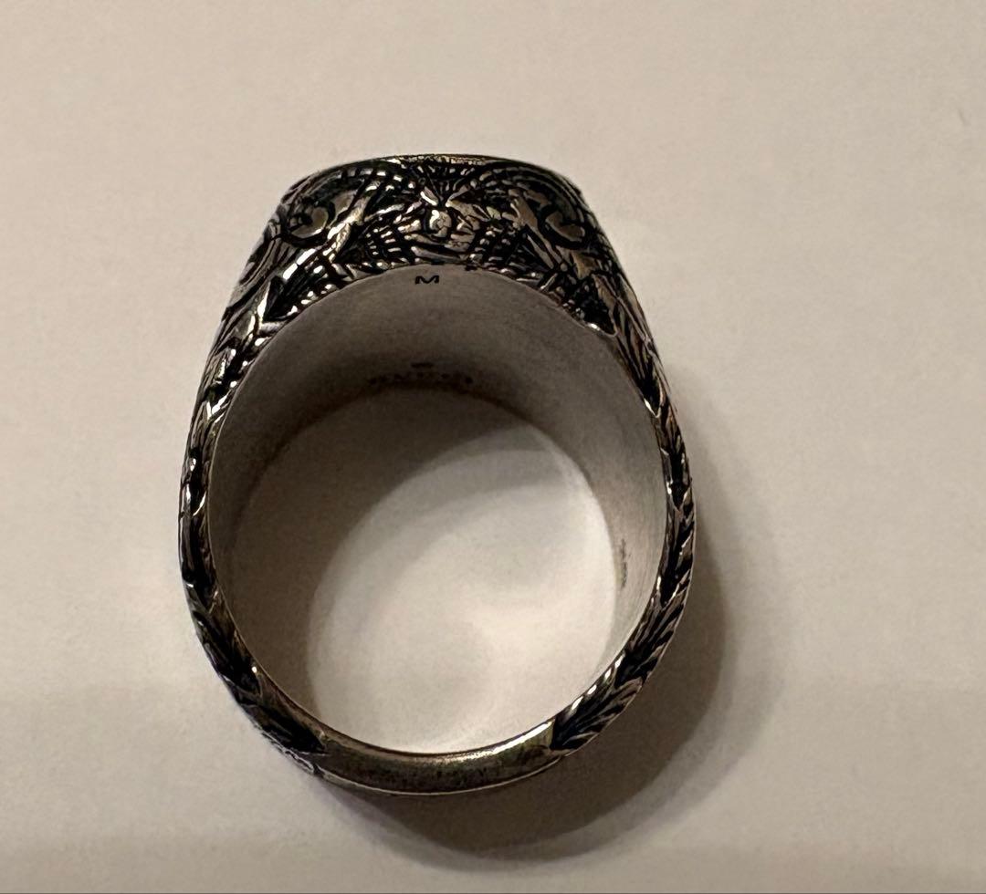 最終値下げ　GUCCI イニシャルリング G Mサイズ