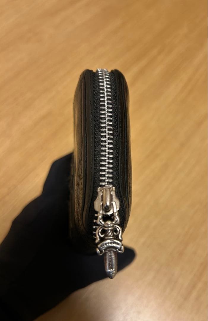 【インボイス付き】　CHROME HEARTS クロムハーツ ジップウォレット