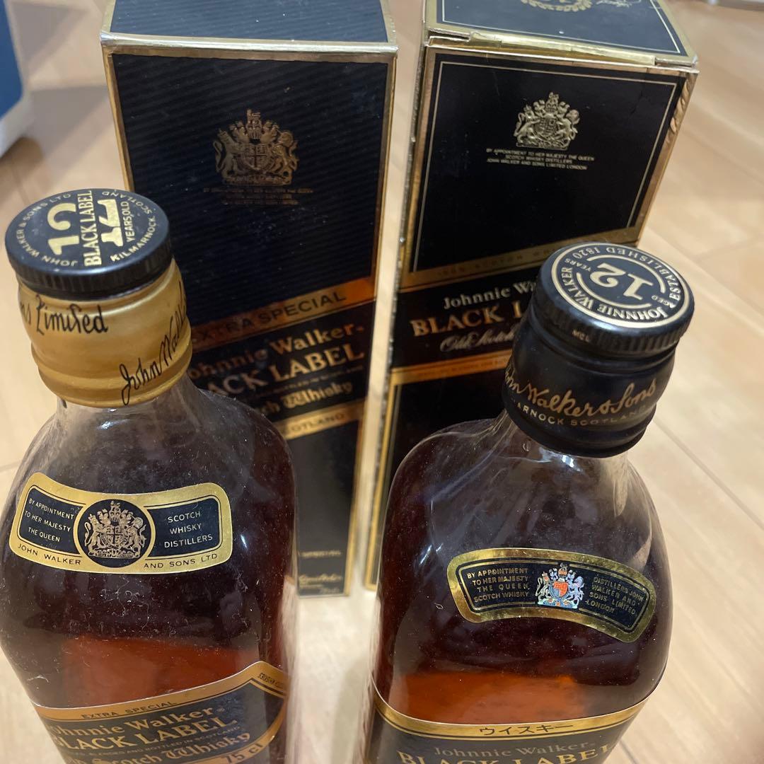 johnnie walker ジョニーウォーカー　未開封　2本セット