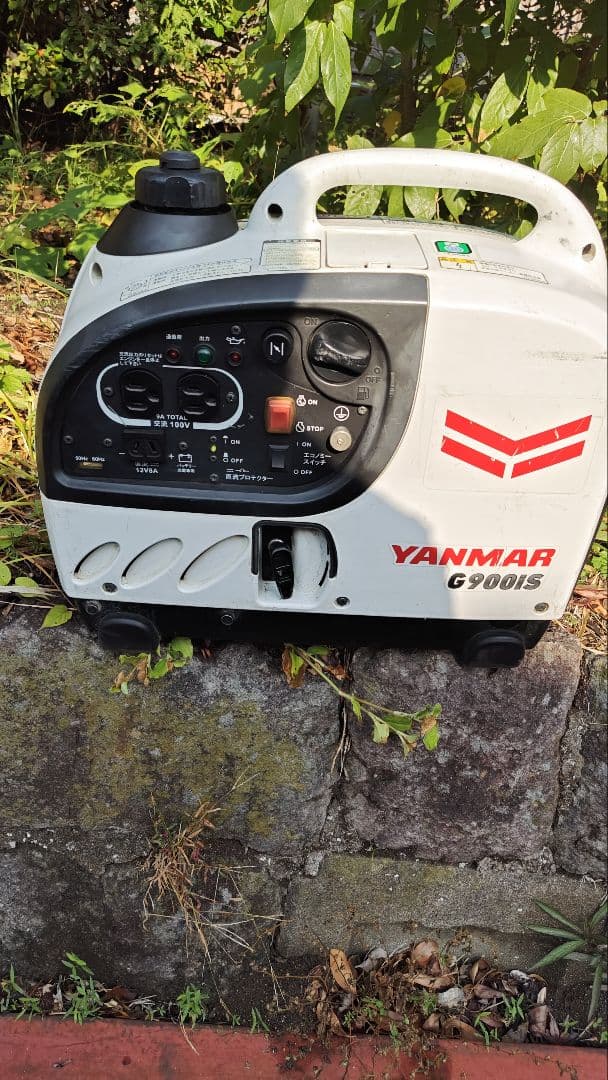 村*兄様 送料込YANMAR G900IS 発電機インバーター発電機エンジン始動
