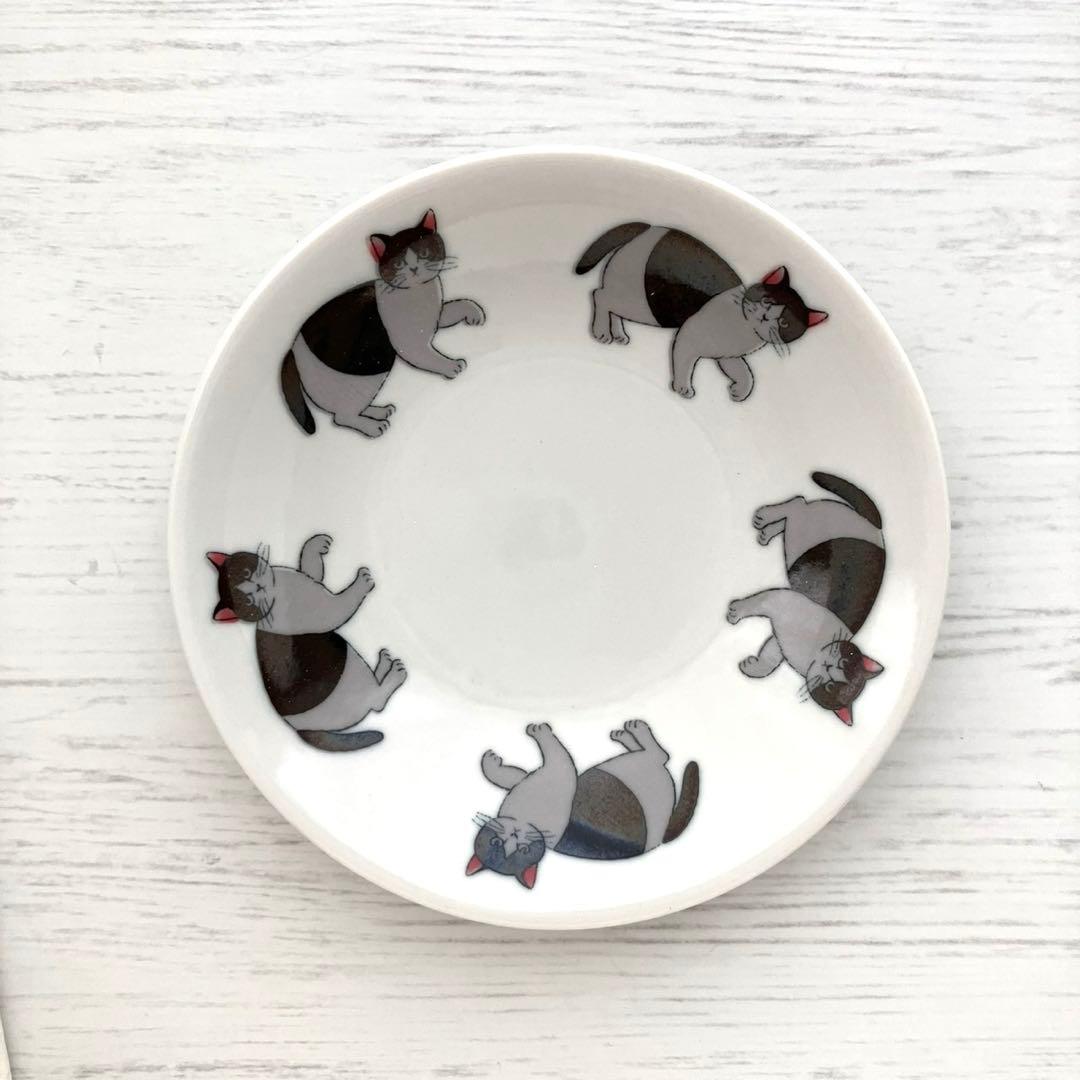 新品　松尾ミユキ　16.5cm プレート　pepper 猫　ねこ　ネコ　キャット