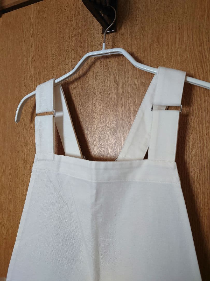 みつ56-happymum　ミディアム オーバーオール ホワイト小暮美奈子