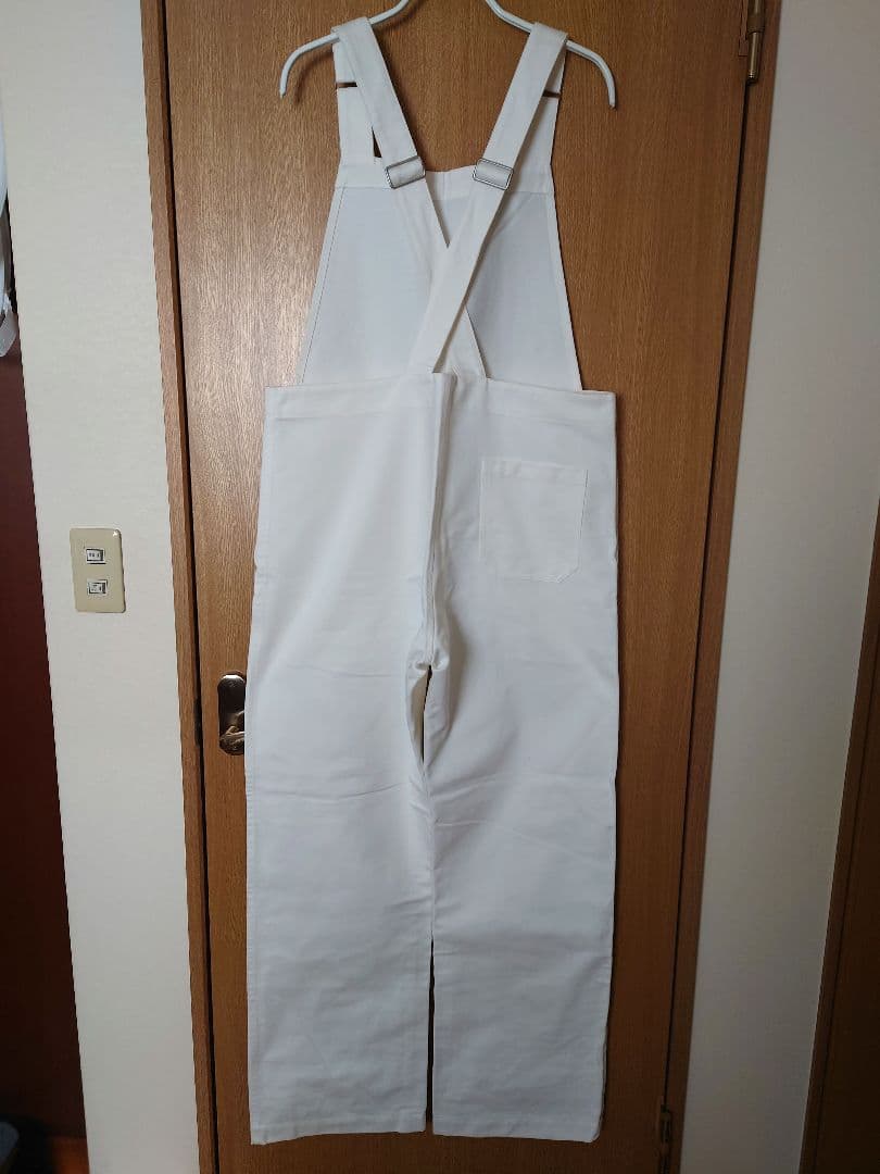 みつ56-happymum　ミディアム オーバーオール ホワイト小暮美奈子