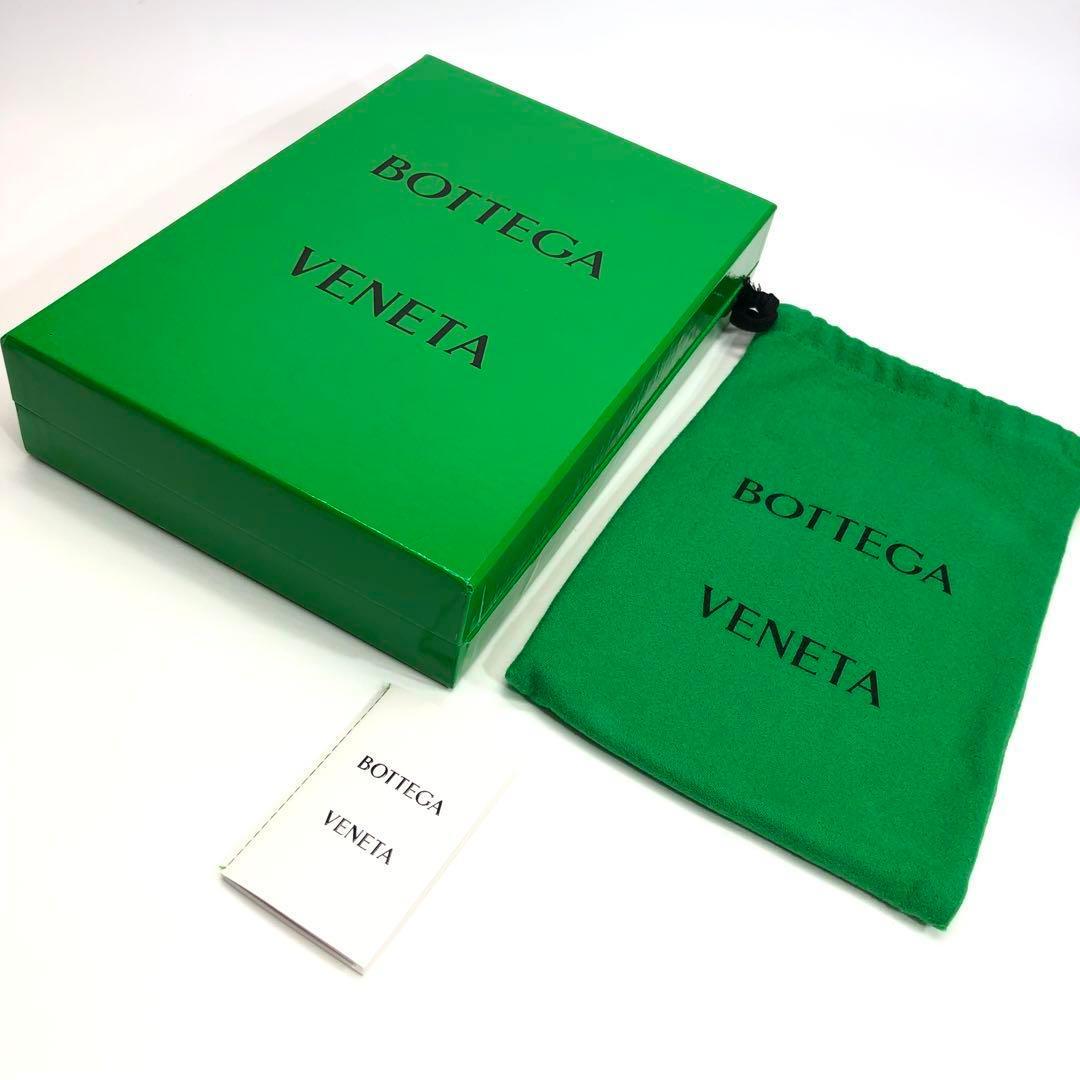 未使用級✨箱付 ボッテガヴェネタ カセット ラウンドファスナー ブラック 長財布