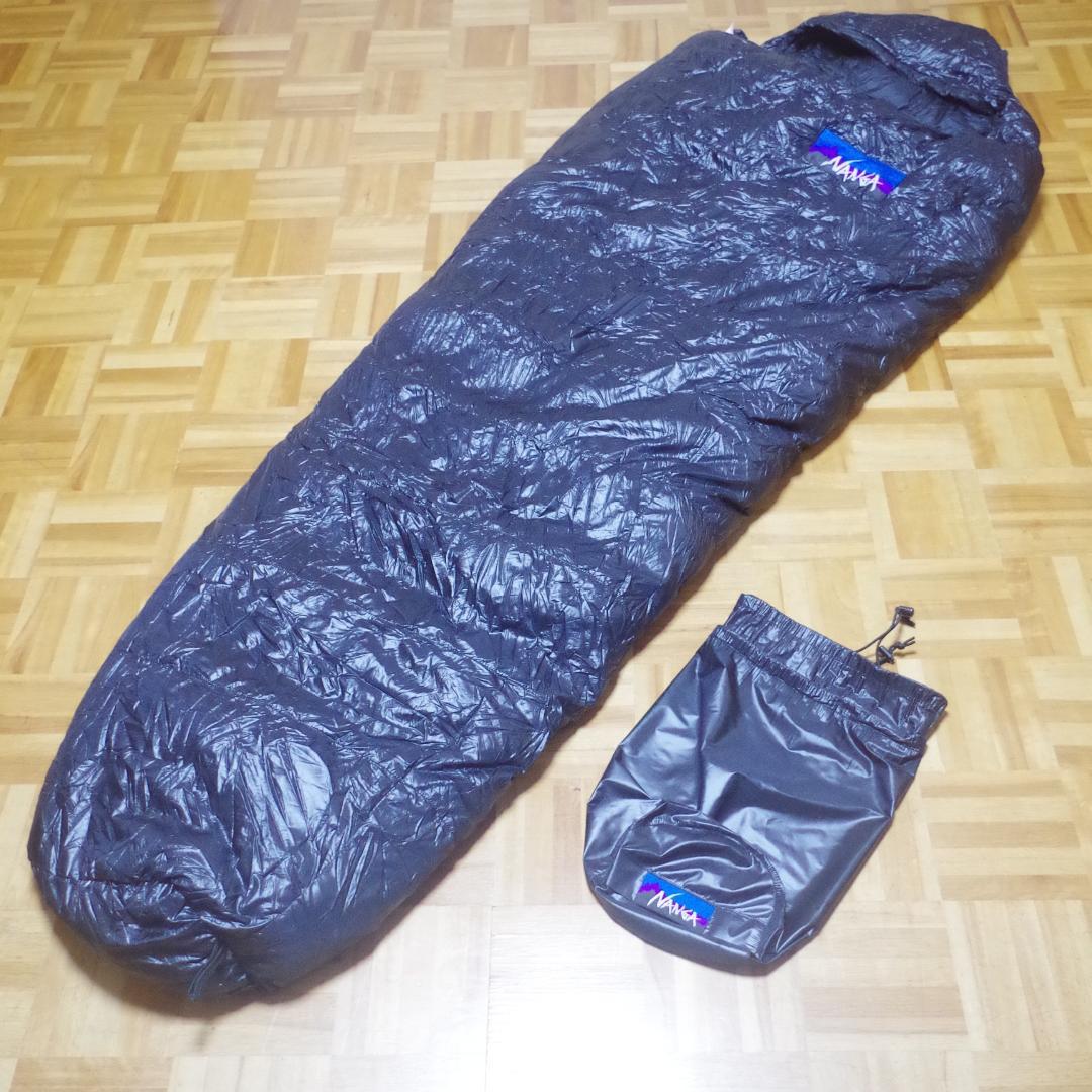 saleです。ナンガ！オリジナル高級ダウンシュラフ 610STD 収納袋付