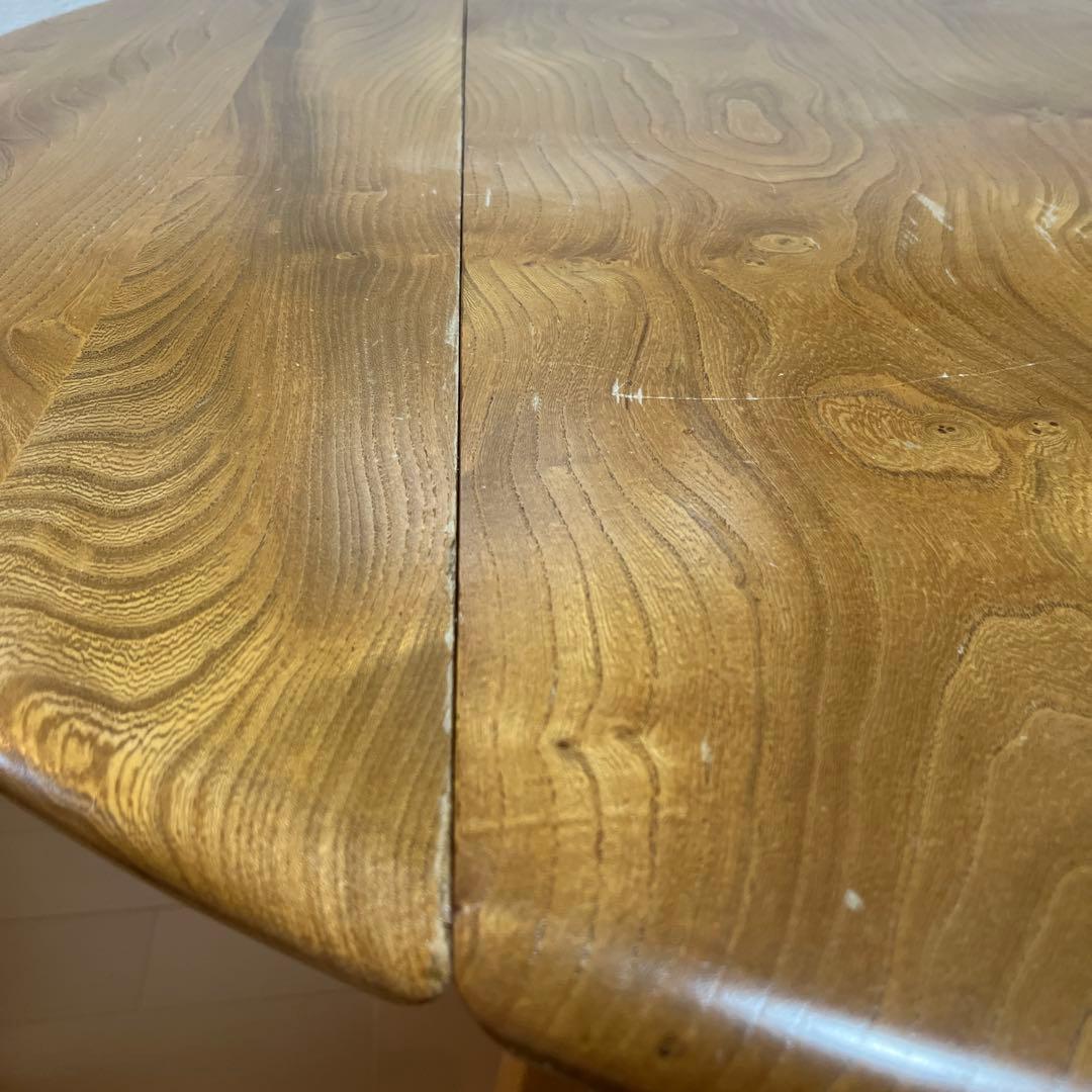 ERCOLアーコールドロップリーフテーブル　アンティーク