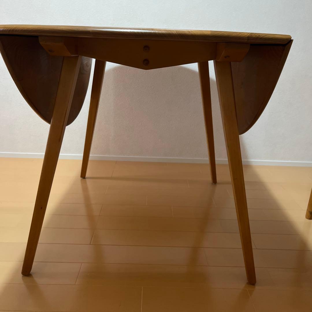 ERCOLアーコールドロップリーフテーブル　アンティーク