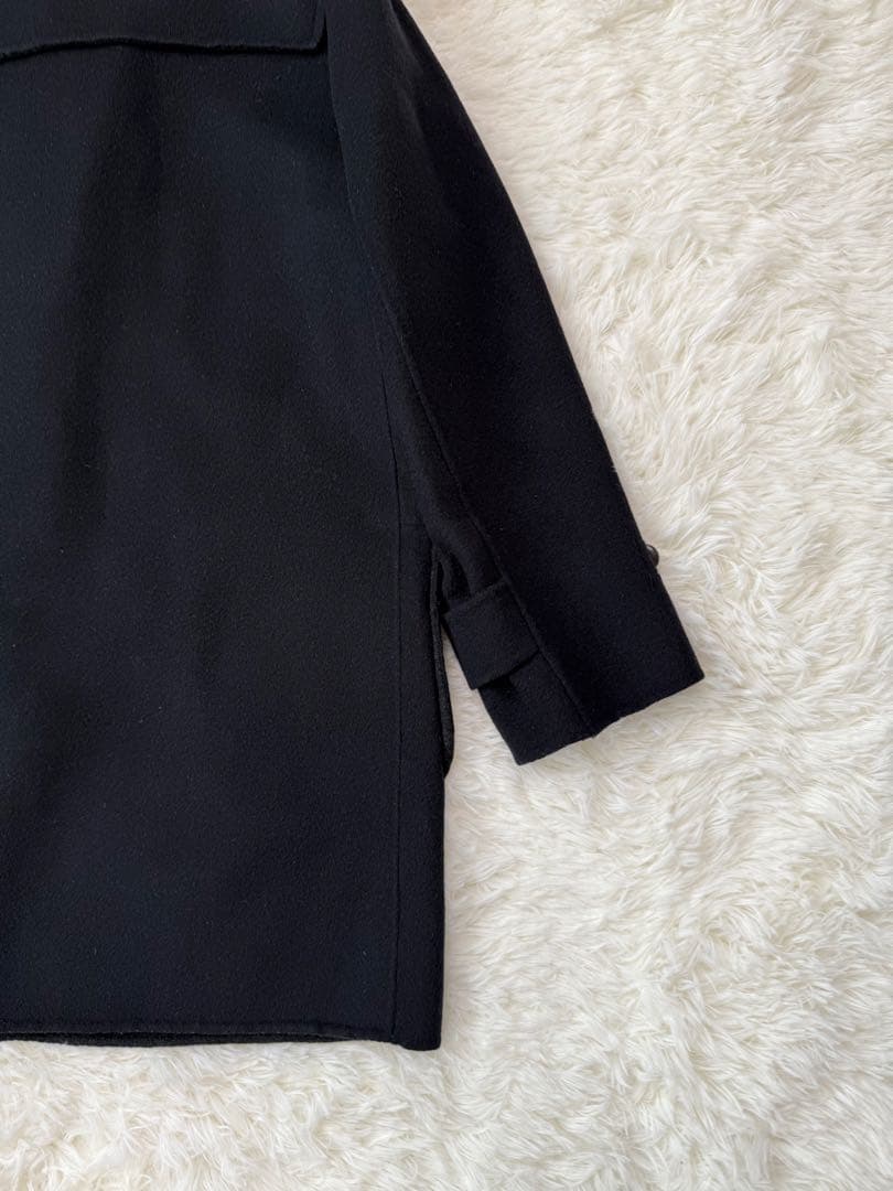 ラルフローレン　ダッフルコート　黒　毛100%